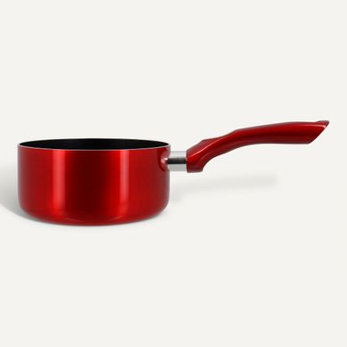 Casserole D.16 cm MENASTYL Rouge cerise vue 3/4