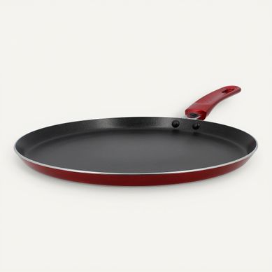 Crêpière D.26 cm MENASTYL Rouge cerise vue 3/4