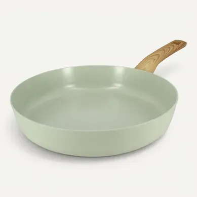 Poêle 28 cm  Céladon vue 3/4