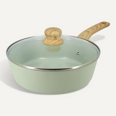 Sauteuse Ø. 24 cm  Céladon vue 3/4