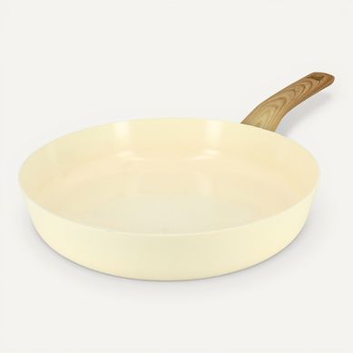 Poêle Ø. 28 cm Crème Poêle Ø. 28 cm Crème vue 3/4