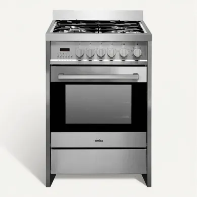 Cuisinière Gaz à 68l 4 Feux Inox Acme2005x