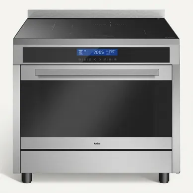 Piano de cuisson AMICA ACIS2115S 4 foyers Inox Piano de cuisson AMICA ACIS2115S 4 foyers Inox vue de face