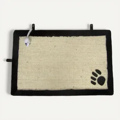 Tapis Griffoir Avec Jouet Suspendu - 35 X 55 Cm - Pour Chat Tapis Griffoir Avec Jouet Suspendu - 35 X 55 Cm - Pour Chat