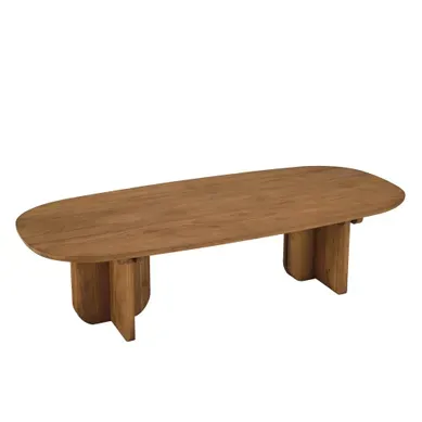 Sixtine - Table Basse 140x60cm En Bois De Teck Recyclé Sixtine - Table Basse 140x60cm En Bois De Teck Recyclé