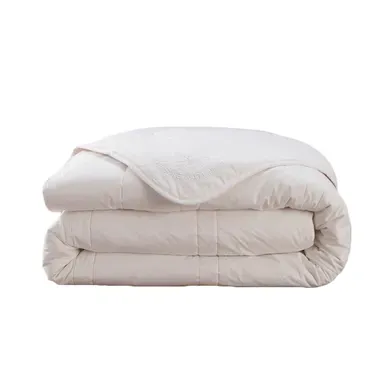 Couette Garnissage 100% Soie Legere 240 X 260 Cm Blanc