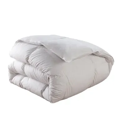 Couette Duvet Tradition Temperee - 70% Duvet D'oie 240 X 260 Cm Blanc
