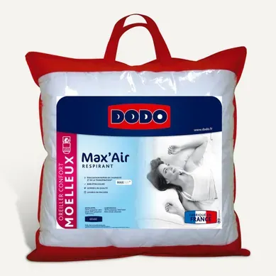 Oreiller moelleux 60x60 cm DODO MAX'AIR vue 3/4