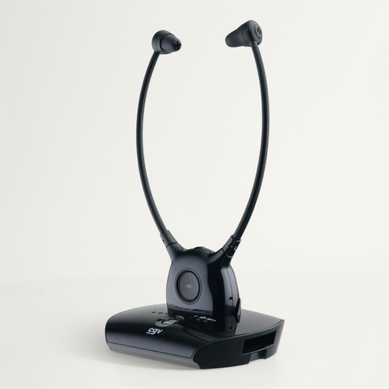 Casque TV Sans Fil Dolfinonyx - Autonomie 8h, Réglage de Volume Intégré