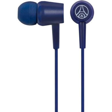 Écouteurs Intra-auriculaires Filaires 10 Mm — Micro et Commandes, Jack 3,5 Mm (bleu)