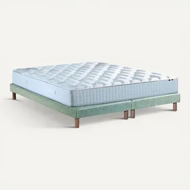 Ensemble Matelas Ressorts Cosmos + Sommier 2x80x200 Sommier Vert Celadon Ensemble Matelas Ressorts Cosmos + Sommier 2x80x200 Sommier Vert Celadon