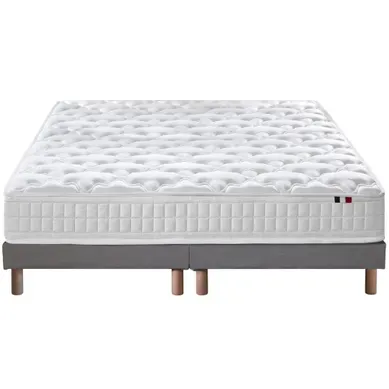 Pack Astre Ensemble Matelas Ressort 160x200 +Sommier + Couette + Oreillers -Made In France- 2x80x200 Pack Astre Ensemble Matelas Ressort 160x200 +Sommier + Couette + Oreillers -Made In France- 2x80x200