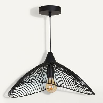 Suspension D. 45 cm KASTELI Noire Suspension D. 45 cm KASTELI Noire vue de face