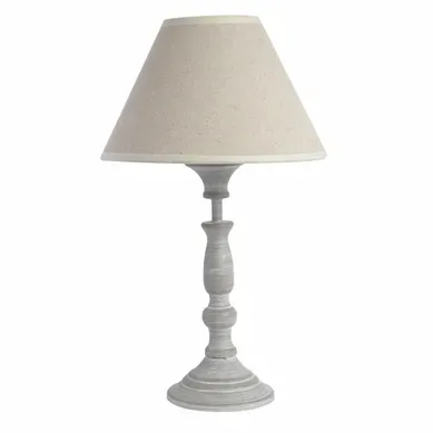 Lampe à poser ROMANCE Gris Lampe à poser ROMANCE Gris vue de face