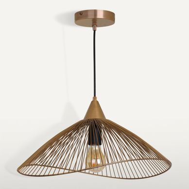 Suspension D. 45 cm KASTELI Laiton mat Suspension D. 45 cm KASTELI Laiton mat vue de face