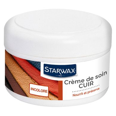 Crème nourissante pour cuir STARWAX 150ml Crème nourissante pour cuir STARWAX 150ml vue de face