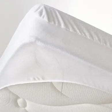 Protège Matelas 160x200 Cm - Bouclette En Coton - Alèse Imperméable Et Absorbante -silencieux Protège Matelas 160x200 Cm - Bouclette En Coton - Alèse Imperméable Et Absorbante -silencieux