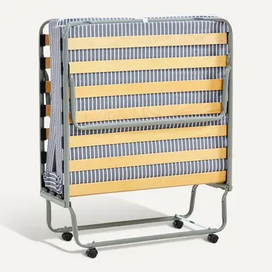 Lit pliant 90x190 cm   NOA vue 3/4
