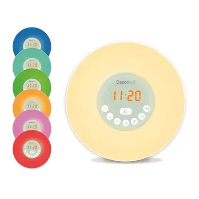 Radio Réveil Simulateur D’aube Decotech