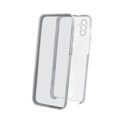 Coque Semi-rigide 360° Pour Samsung A13 5g - Transparente / Grise Coque Semi-rigide 360° Pour Samsung A13 5g - Transparente / Grise