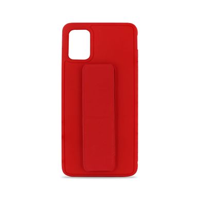Coque Semi-rigide Magnétique Avec Support Pour Samsung A51 - Rouge Coque Semi-rigide Magnétique Avec Support Pour Samsung A51 - Rouge