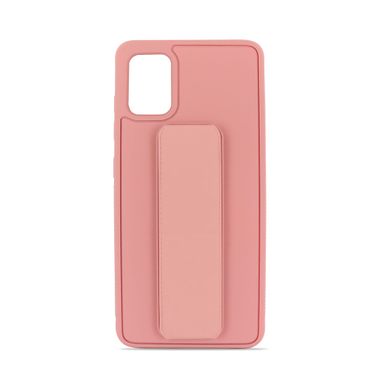 Coque Semi-rigide Magnétique Avec Support Pour Samsung A51 - Rose Coque Semi-rigide Magnétique Avec Support Pour Samsung A51 - Rose