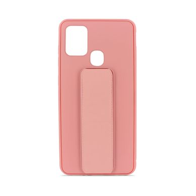 Coque Semi-rigide Magnétique Avec Support Pour Samsung A21s - Rose Coque Semi-rigide Magnétique Avec Support Pour Samsung A21s - Rose