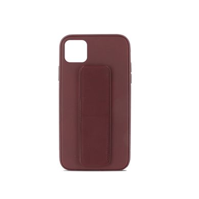 Coque Semi-rigide Magnétique Avec Support Pour iPhone 12 Pro Max - Bordeaux Coque Semi-rigide Magnétique Avec Support Pour iPhone 12 Pro Max - Bordeaux