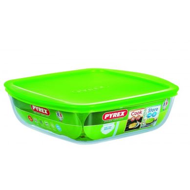Plat Carré En Verre Avec Couvercle 2,2l - 212p000/6145 Plat Carré En Verre Avec Couvercle 2,2l - 212p000/6145