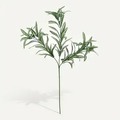 Spider feuillages H. 80 cm Vert Spider feuillages H. 80 cm Vert vue de face