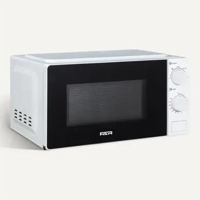 Four micro-ondes mono FAR MO20LWH25 G Four micro-ondes mono FAR MO20LWH25 G vue 3/4