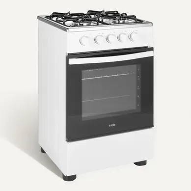 Cuisinière gaz FAR CG505024W G vue 3/4
