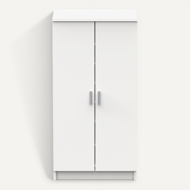 Armoire à Chaussures 2 Portes Pour 21 Paires - L54,6 Cm