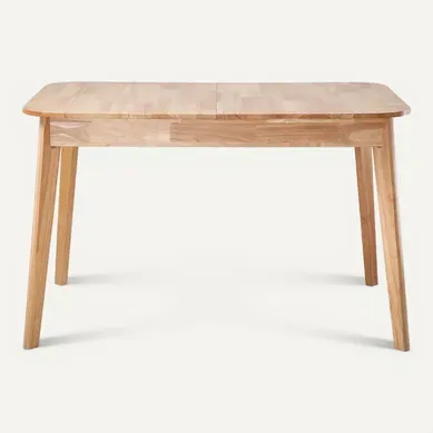 Table À Manger Extensible De 120 À 160 Cm En Bois Massif