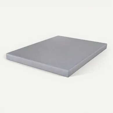 Sommier Déco Sr9 - Gris Clair 140x190 - Lattes Bois - H.13 Cm - Made In France