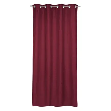 Rideau isolant 140x250 cm BOSTON Bordeaux Rideau isolant 140x250 cm BOSTON Bordeaux vue de face