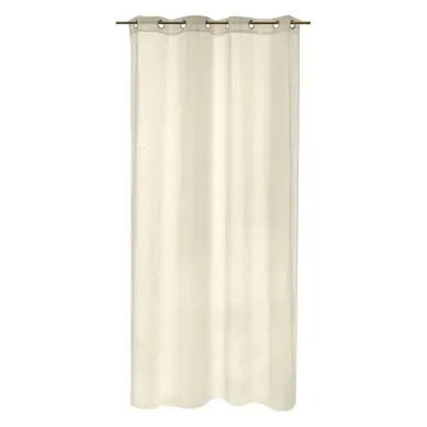 Rideau 140x240 cm ESMERALDA Beige Rideau 140x240 cm ESMERALDA Beige vue de face