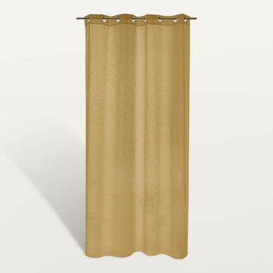 Rideau 140x240 cm ESMERALDA Taupe Rideau 140x240 cm ESMERALDA Taupe vue de face