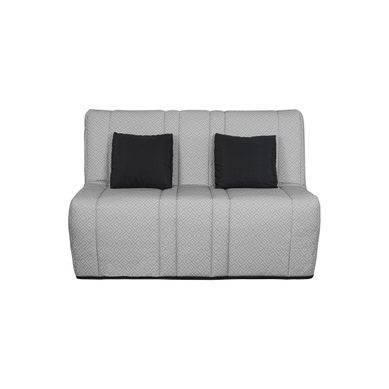 Housse BZ138 Slyde Tissu Géométrik gris Housse BZ138 Slyde Tissu Géométrik gris vue de face