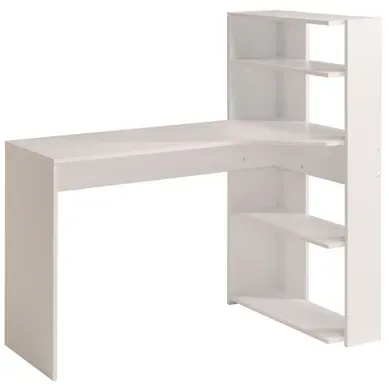 Bureau D'angle Pencil Blanc
