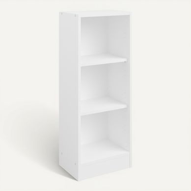 1/2 Bibus 2 tablettes MAYENCE Blanc 1/2 Bibus 2 tablettes MAYENCE Blanc vue 3/4