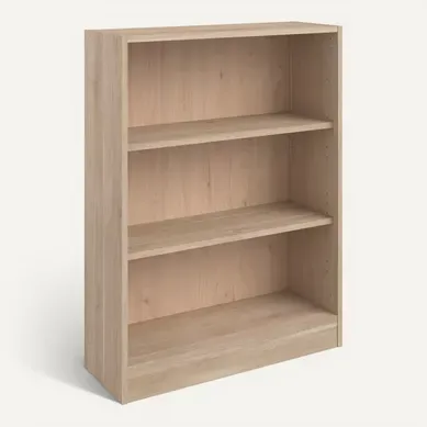 Bibus 2 tablettes MAYENCE Imitation chêne Bibus 2 tablettes MAYENCE Imitation chêne vue 3/4