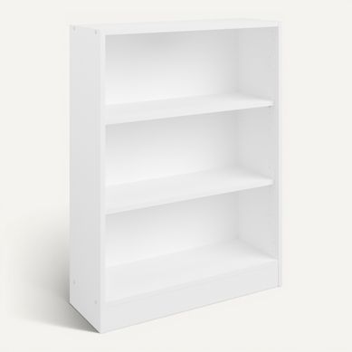 Bibus 2 tablettes MAYENCE Blanc Bibus 2 tablettes MAYENCE Blanc vue 3/4