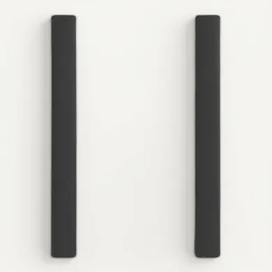 Lot de 2 portes MAYENCE Imitation Noyer Lot de 2 portes MAYENCE Imitation Noyer vue de face