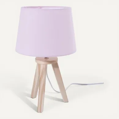 Lampe Scandinave 3 Pieds En Bois Rose Lampe Scandinave 3 Pieds En Bois Rose