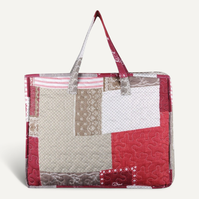 Boutis 240x260 Avec 2 Taies Et Sac Arkansas Rouge