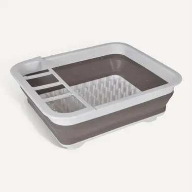 égouttoir À Vaisselle Rétractable Taupe égouttoir À Vaisselle Rétractable Taupe