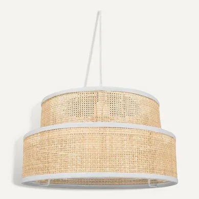 Suspension Rotin Yuca Beige D35 Suspension Rotin Yuca Beige D35