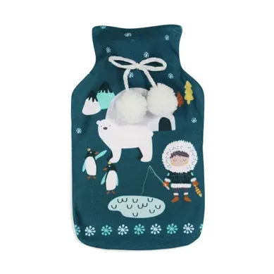 Bouillotte Enfant Avec Housse Polaire 2l Igloo Bouillotte Enfant Avec Housse Polaire 2l Igloo