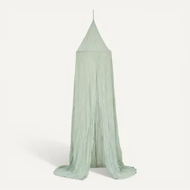 Ciel De Lit Double Gaze De Coton Vert Ciel De Lit Double Gaze De Coton Vert